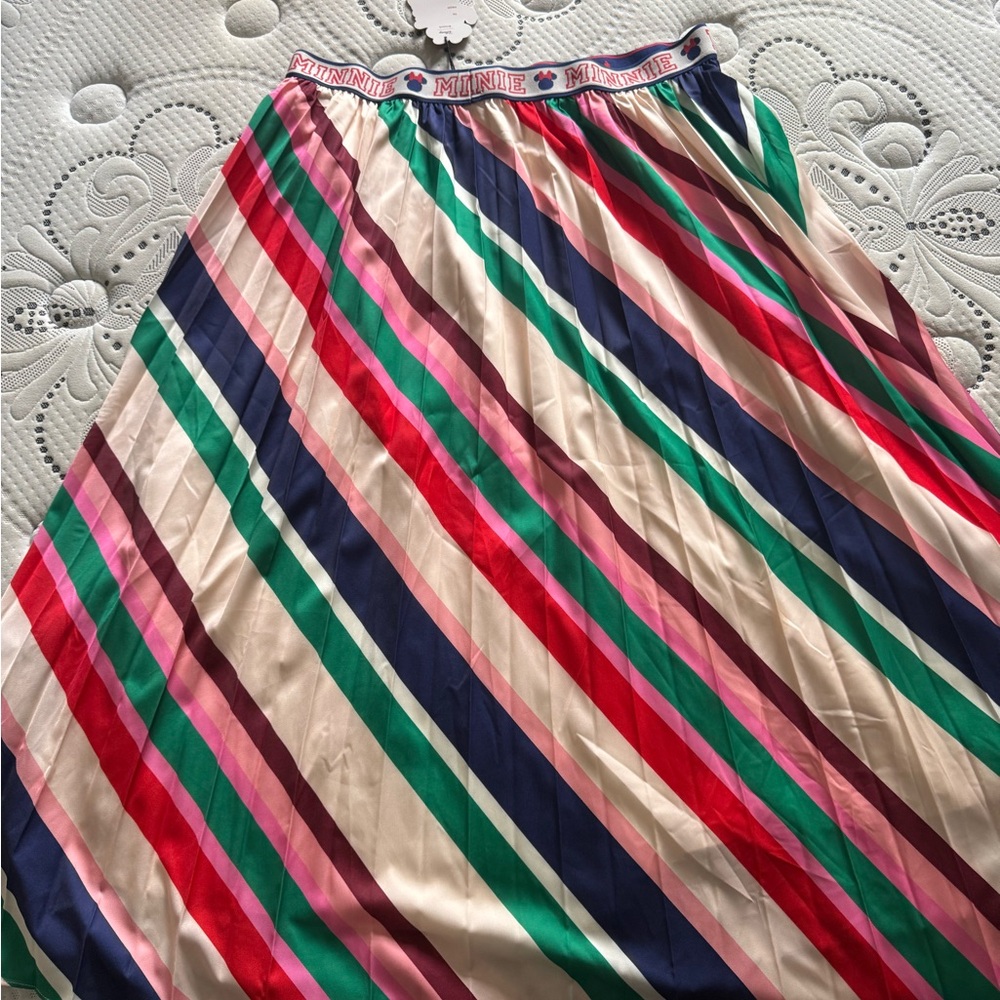 Disney Multicolor Striped Shirt with Minnie Mouse